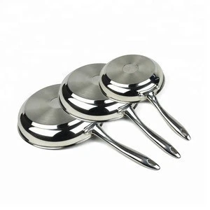 kitchen cookware stainless steel non stick fry cooking sets non-stick frying pan