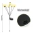 Import L Outdoor Waterproof Pathway  Firework Led Stake Lamp Starburst Swaying Garden Lights Solar Firefly Light Garden Solar Lights from China