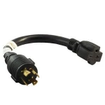 L14-30P to 5-20R 30 Amp Locking power cords