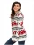 Import Ladies Acrylic Animals Jacquard Christmas Sweater With Cap from China