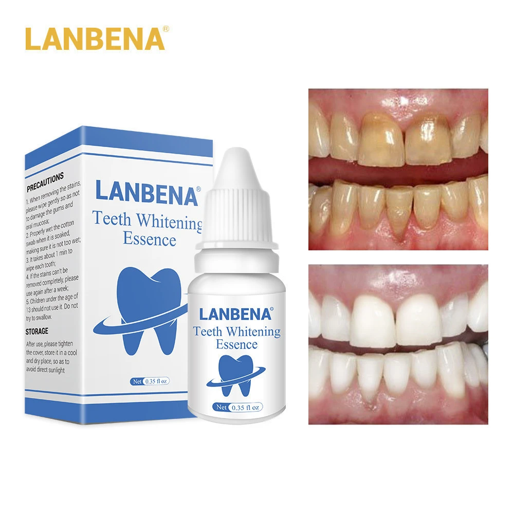 LANBENA portable teeth whitening essence liquid wholesale
