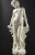 Import large life size garden decoration carving marble stone standing statue from China