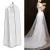 Import Large Size Wedding Dress Bridal Gown Clothes Cover Storage Pocket Anti-dust Dustproof Breathable White Garment Zip Bag from China