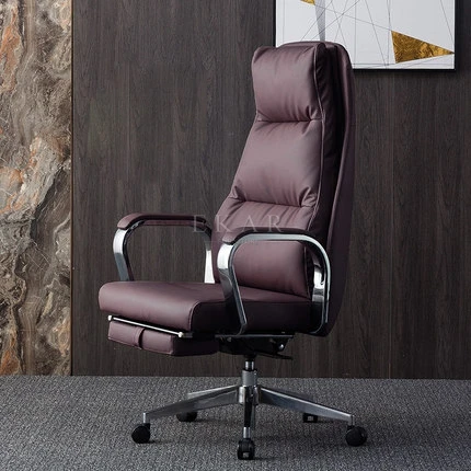 Leather High Back Executive Home Office Chair High Quality Leather Office Chair