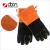 Import leather working glove Heat Resistant BBQ Grill Gloves Forearm Protectant FirePlace Cooking Oven Mitts from China