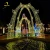 Import LED illuminated wedding lights decoration heart shaped arches from China