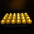 LED Life-Like Vivid Artificial Battery Operated Smoke Free Flame Candle for Christmas Party Wedding Marriage Proposal Decoration