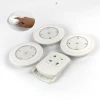 LED Round Puck Light Cabinet Closet Press switch Infrared remote control Lamp Switch Light Cabinet lamp Other Home Appliances