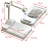 Import LED/Fluorescent light table magnifier desktop lamp magnifier from China