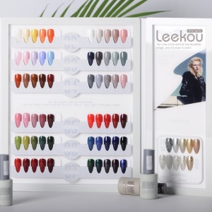 Leekou Private Label 15ml Gel Polish Nail Art 80 Colors free samples beauty products