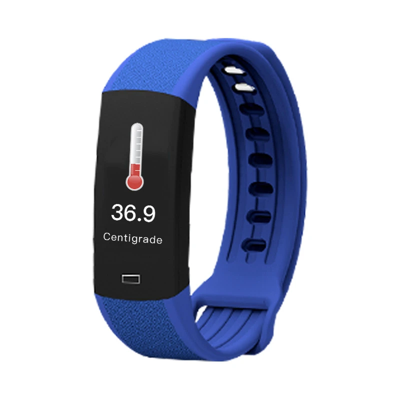 LICHIP L257 body temperature sport bracelet smart watch pulsera termometro thermometer wrist band b6w wristband inteligente