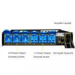 line array power supply equipment amplifier power distro power distribution for event audio speaker sound system sound