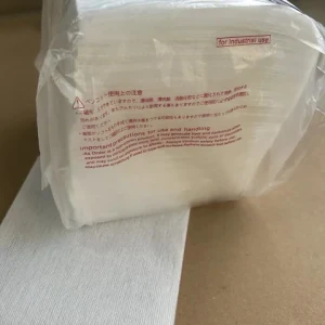 Lint Free M-3 Wipe 100% Polyester Clean Room Wipes Industrial Cleaning Wiper