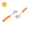 List Fruit Tools 6pcs Professional Colorful Salad Spoon and Fork Set