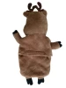 Lively brown  bear warm water bag cute super soft animal hot water bottle cover