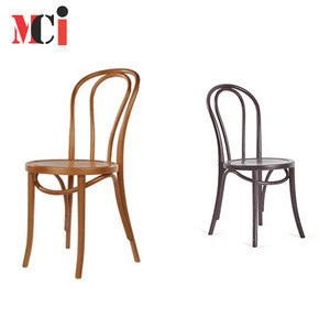Living room furniture Antique stackable metal bentwood dining thonet chairs