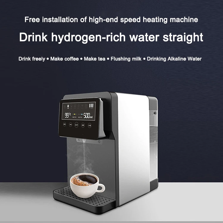 low cost water dispenser  hydrogen ro water purifier with compact   reverse osmosis water purification system