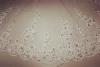 Luxury Bridal accessories Veil for wedding Heavy Beaded 3.5m*1.8m bridal veil