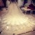 Import Luxury Bridal accessories Veil for wedding Heavy Beaded 3.5m*1.8m bridal veil from China