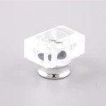 Luxury Custom-Made round Plastic Perfume Cap with Easy Open End for 15mm Glass Bottles