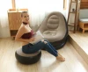Luxury home funiture portable single lazy folding lougers inflatable sofa chair