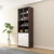 Luxury Living Room Home Furniture Light Corner Bar Wine Display Cabinet