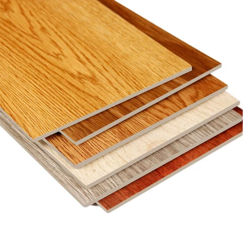 Luxury Vinyl Tiles Wrinkle Embossed Matt Wood Design Flooring Planks
