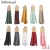Import Make Wholesale free sample red blue brown Tassels Suede Fabric Tassels Fringe for Earrings Clothing Decorating from China