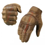 Man Motorbike Leather Gloves High Quality Leather Motorcycle Gloves