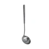 Matt Stainlees Steel Kitchen Cooking Utensils Sanding Finished Slotted Soup Ladle