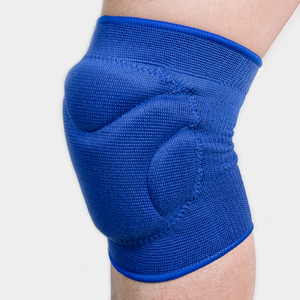 Medakor blue thickening Polyester elastic fitness sports volleyball knee pads