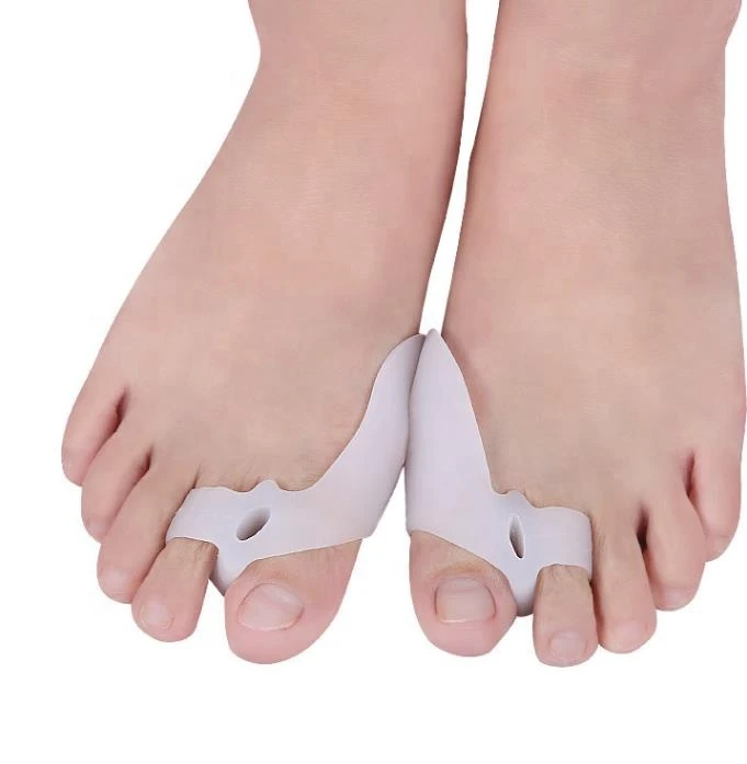 Medical Toe Separators Bunion Corrector White Skin Color
