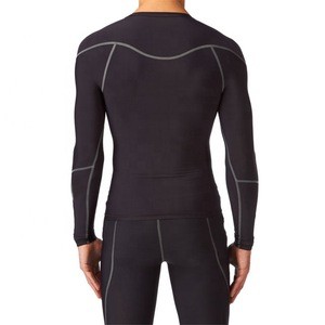 Men&#39;s Thermal Underwear Set, Sport Long Sleeve Base Layer Winter Gear Compression Suits for Skiing Running Slim Fit