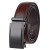 Import Mens Automatic Sliding Buckles No Hole Leather Ratchet Dress Belt from China