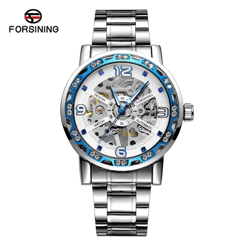 Mens Watches High Quality Fashion Case Reloj Para Hombre JEWELRY Wrist Luxury Out Custom Logo Skeleton Mechanical Watch for Men