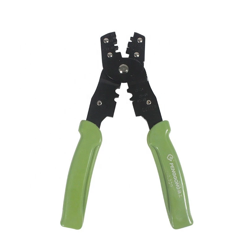 Metal hand tools cable and wire crimping pliers