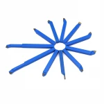 Metal lathe carbide tungsten cutter hard alloy turning tool 11pcs Carbide Brazed Tipped Turning Tool Bit Sets