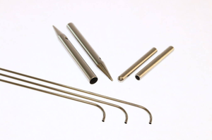 Micro precision processed titanium pipes