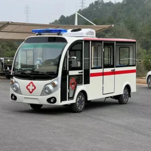 Mini Wholesale Emergency Ambulance 72V Electric Ambulance Car for Transpoting Patient