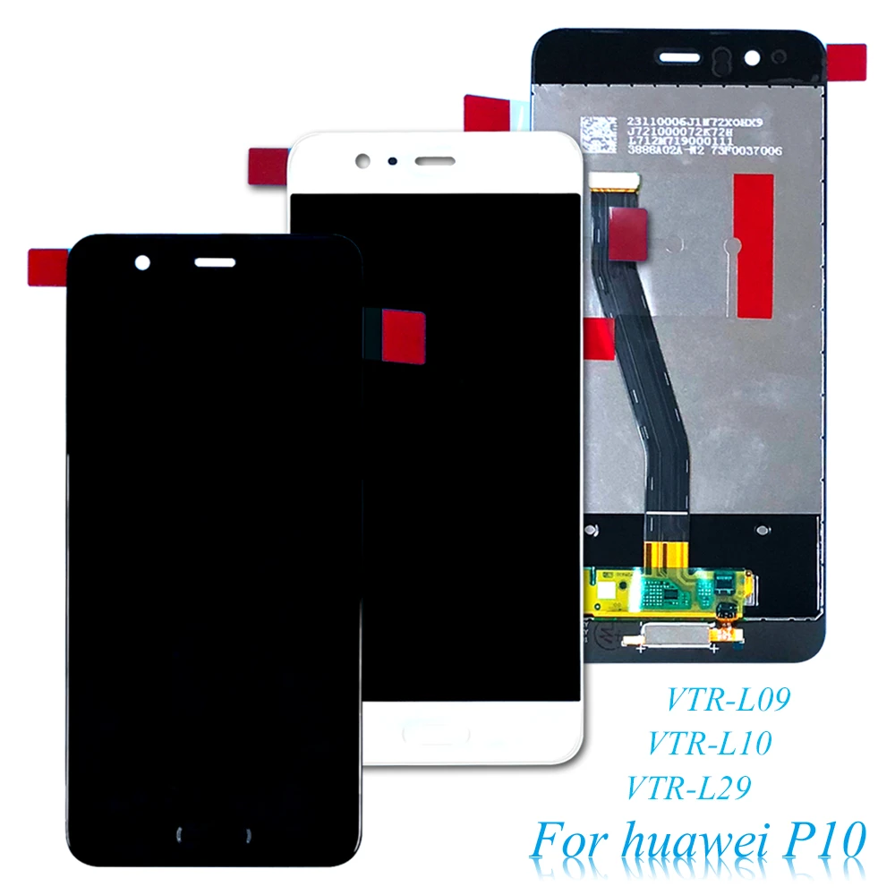 Mobile phone lcds for P10 LCD Screen Display with Touch Digitizer Complete