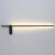 Import Modern angel Linear Aluminium Rotate bed head Mirror LED adjustable wall light from China