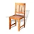 Import modern design  restaurant high  design sheesham wood chair with honey finish  dining chair from India