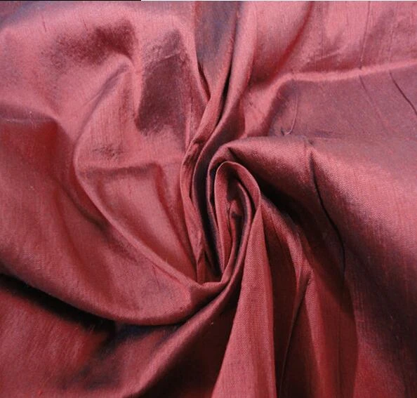 modern dupion silk fabric 100% mulberry silk fabric 16mm 19mm 20mm 140cm width