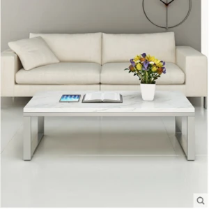 Modern home furniture living toom white marble coffee tables