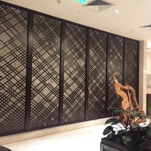 Modern Metal Decorative Screen Panel Stainless Steel Room Divider