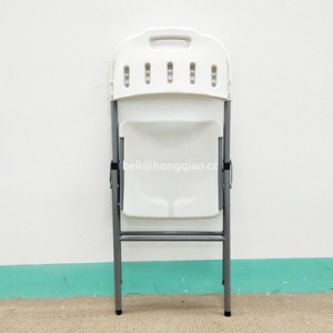 Molding plastic folding chair/high strength foldable chair