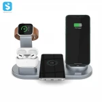 Most popular multifunction 4 in 1 wireless charging station