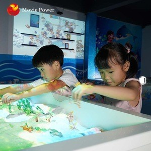 Movie Power Amusement Park Supplies Kids Volcano Education Children Interactive Projection Games Sandbox AR Sand Table Machine