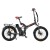 Import Mozo Steel Fork with Suspension Mini Folding Electric Bike Electric Moped Sepeda Listrik Folding Bike from China