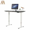 Mstar Height Adjustable Sit to Stand Desk Riser Converter Workstation Fit Dual Monitors with Removable Keyboard Tray Ergonomic